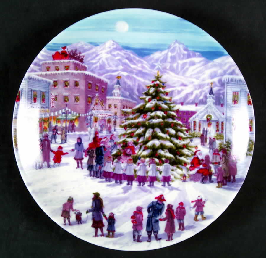American Christmas Salad/Dessert Plate by Lenox-1