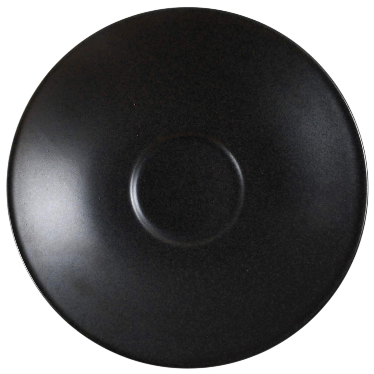 Ebony (Round, No Texture) Saucer for Flat Cup by Lindt-Stymeist-1