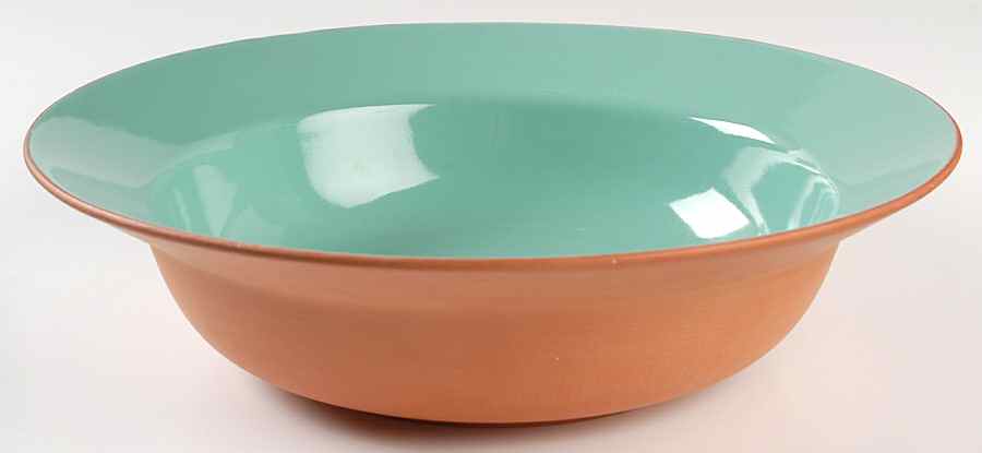 Normandie Jade 12" Large Salad Serving Bowl by Loneoak-1