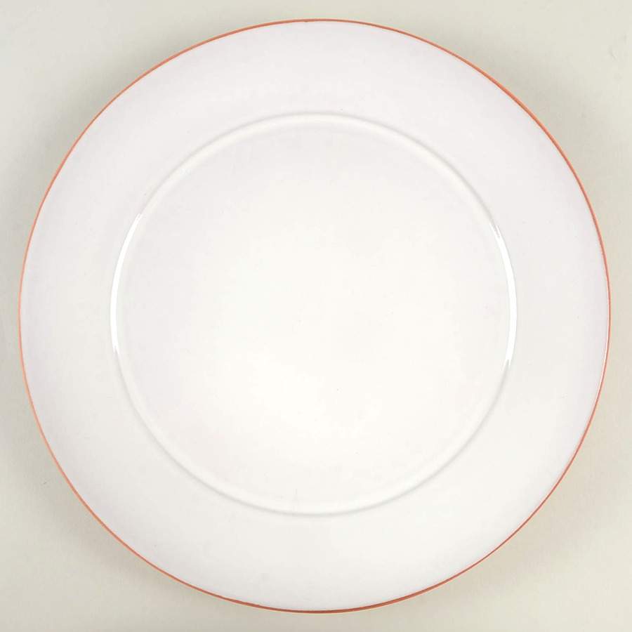 Normandie White Service Plate (Charger) by Loneoak-1