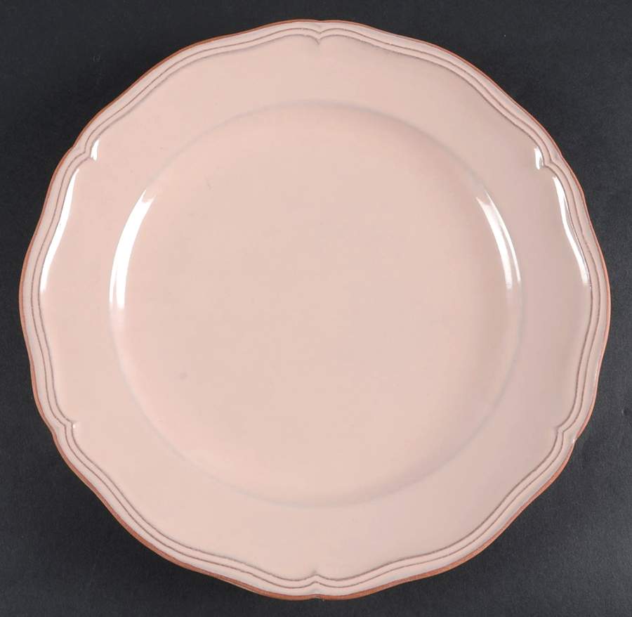 Queen Anne Peach Dinner Plate by Loneoak-1