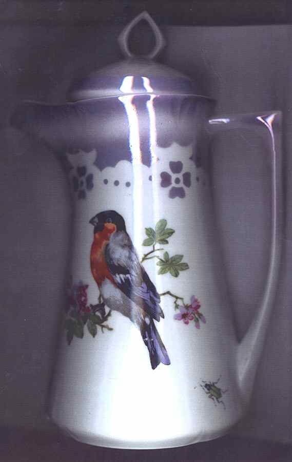 LHM5 Mini Coffee Pot & Lid by C a Lehmann & Son-1