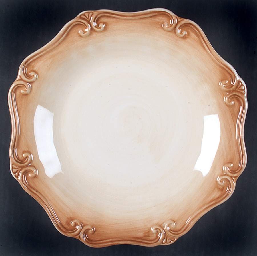 Colore Siena (Brown) Salad Plate by Lenox-1