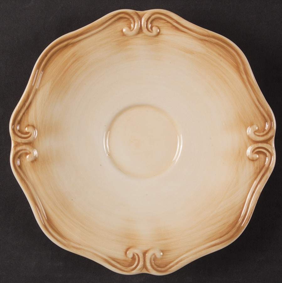 Colore Siena (Brown) Saucer by Lenox-1