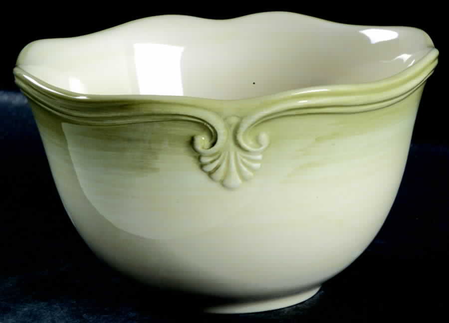 Colore Verde (Green) Soup/Cereal Bowl by Lenox-1