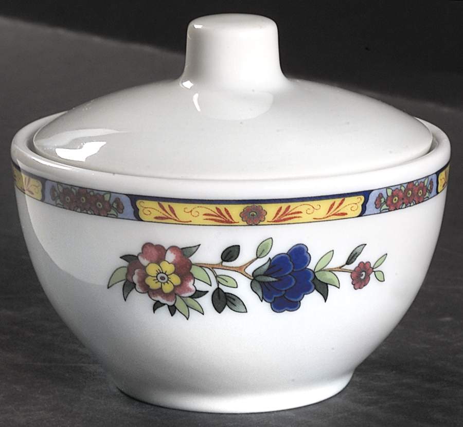 LLP6 Sugar Bowl & Lid by Lilien Porzellan-1
