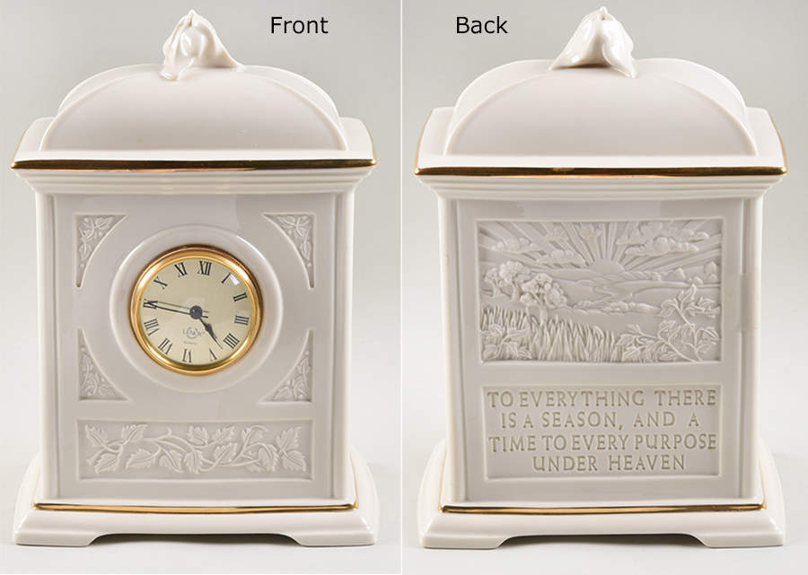 Timely Traditions Four Seasons Mantel Clock by Lenox-1