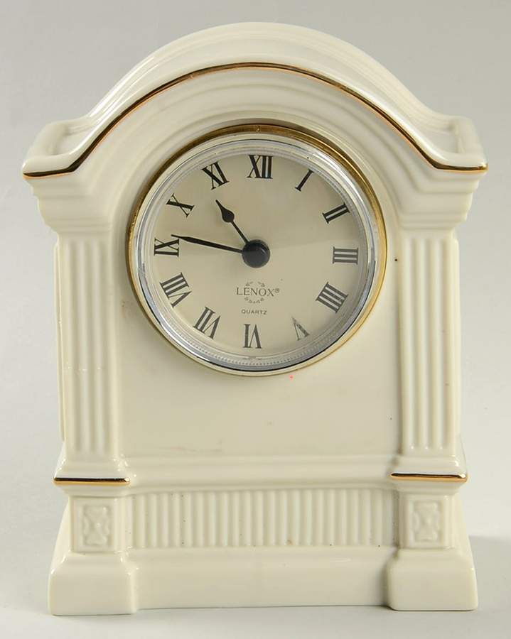 Timely Traditions Arched Column Clock by Lenox-1