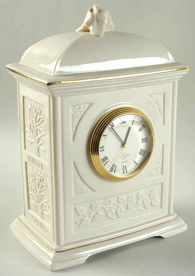 Timely Traditions Four Seasons Mantel Clock by Lenox-1
