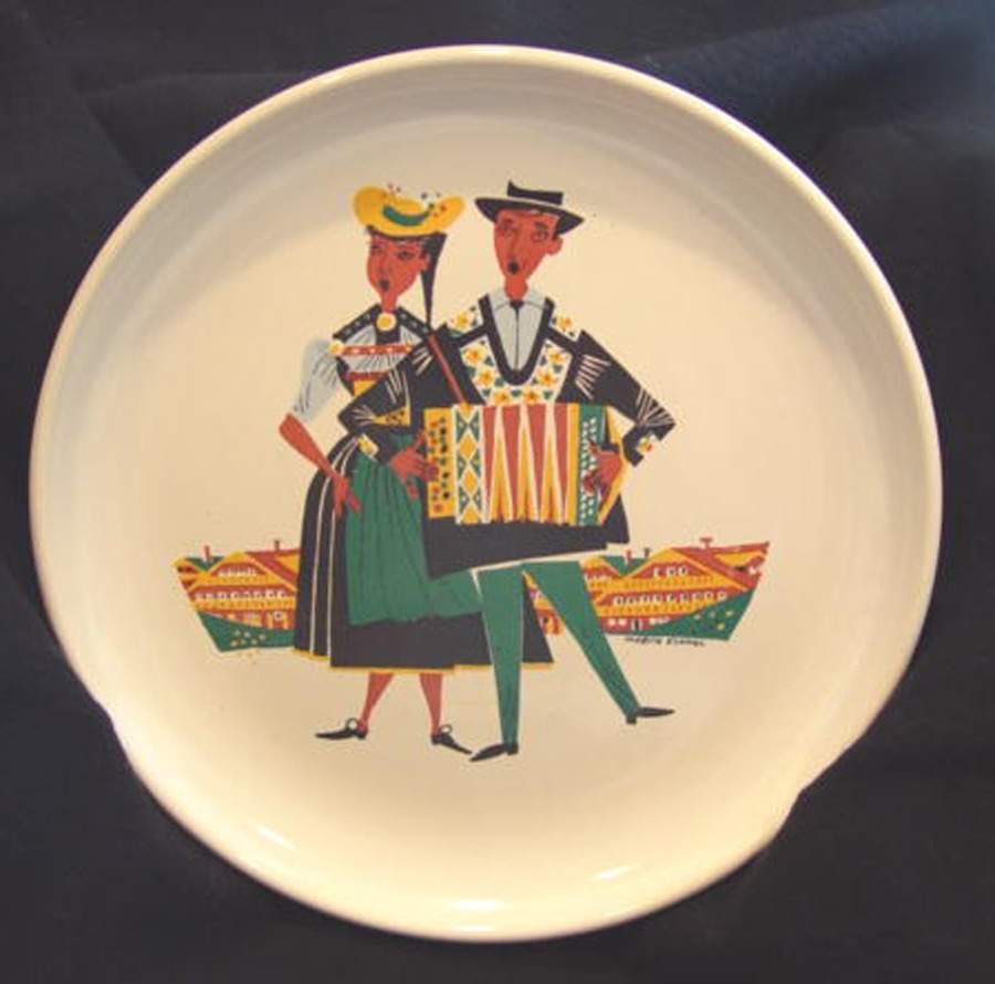 5019 Salad Plate by Landert (Switzerland)-1