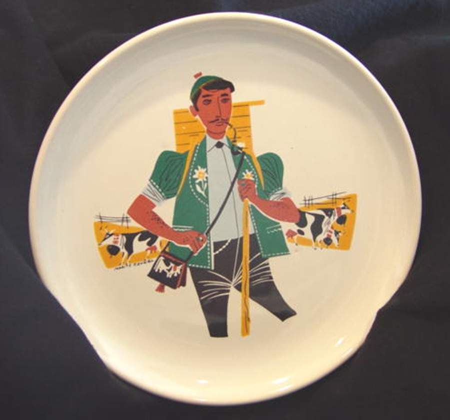 5019 Salad Plate by Landert (Switzerland)-1