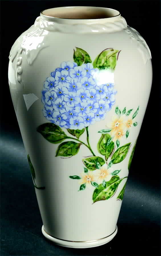 Hydrangeas In Blue Collection 10" Vase by Lenox-1