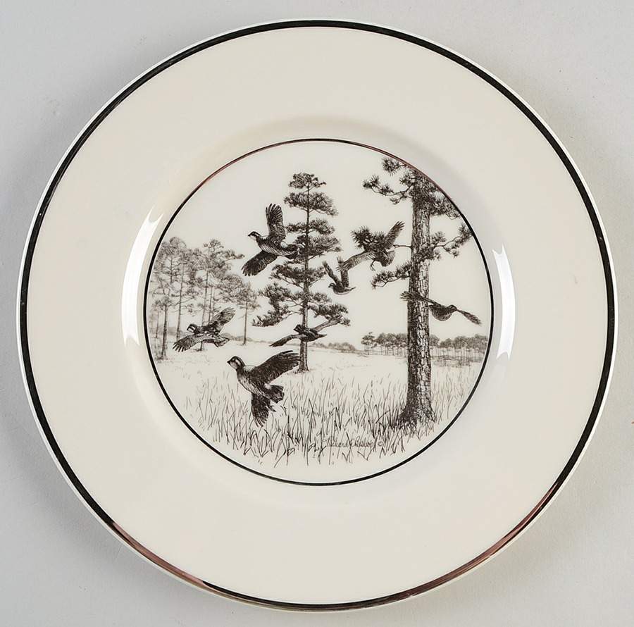 Wild Game Birds Dinner Plate by Lenox-1