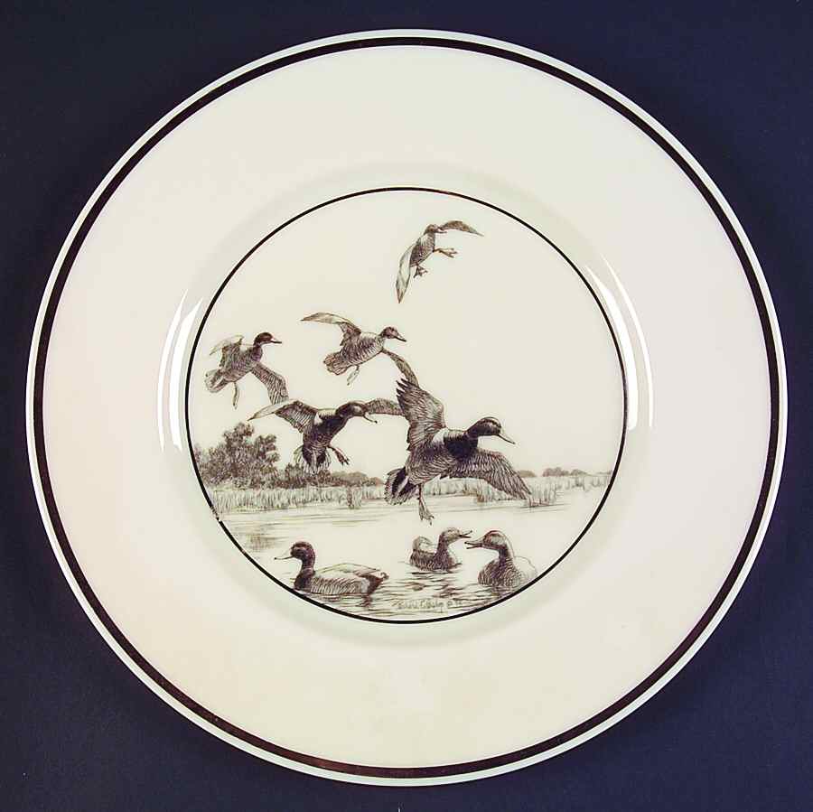 Wild Game Birds Dinner Plate by Lenox-1