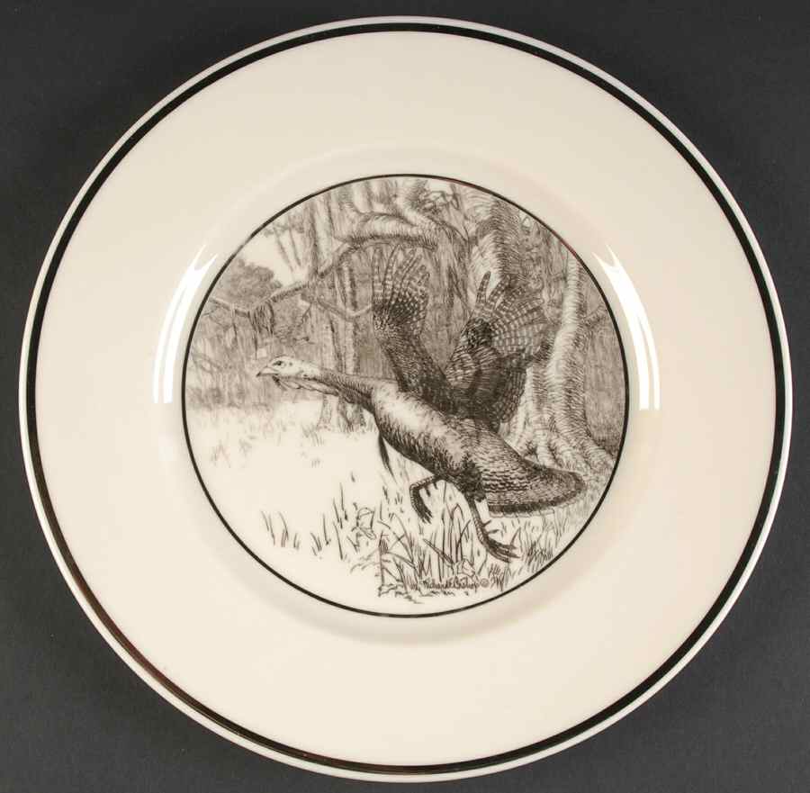 Wild Game Birds Dinner Plate by Lenox-1