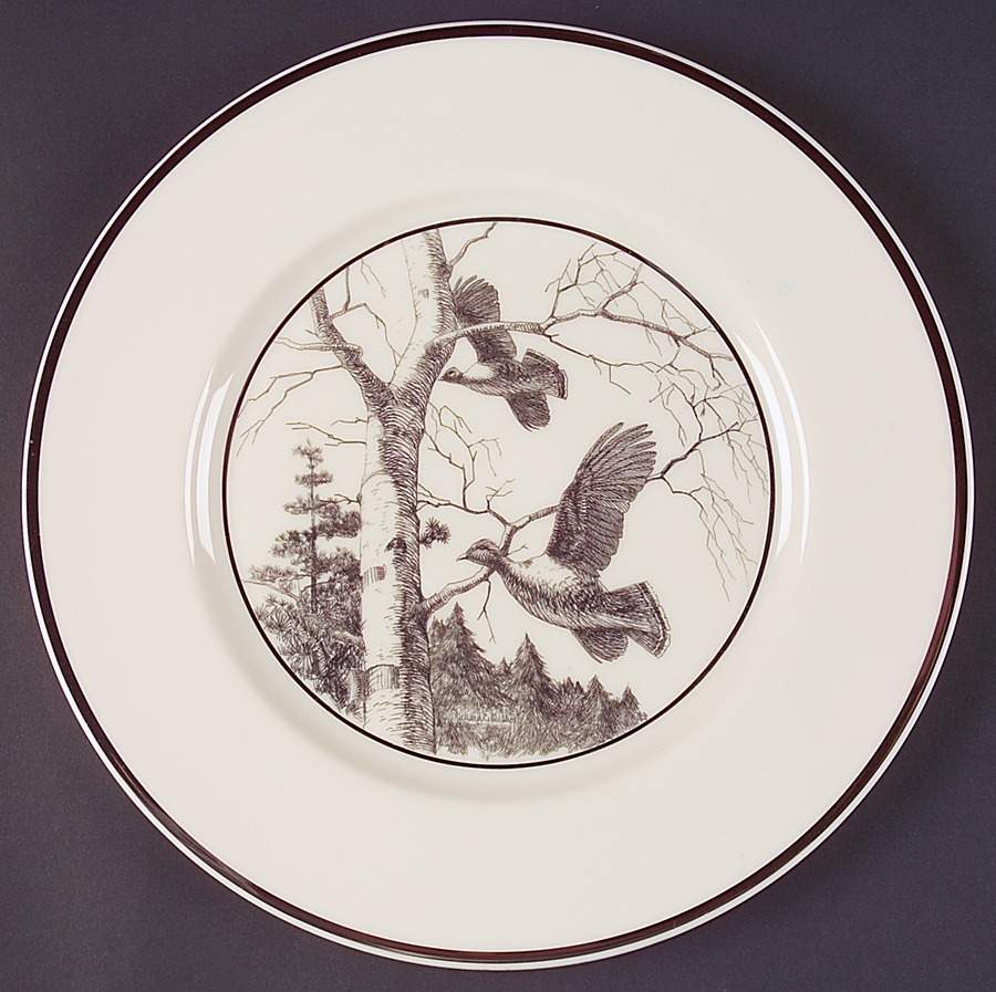 Wild Game Birds Dinner Plate by Lenox-1