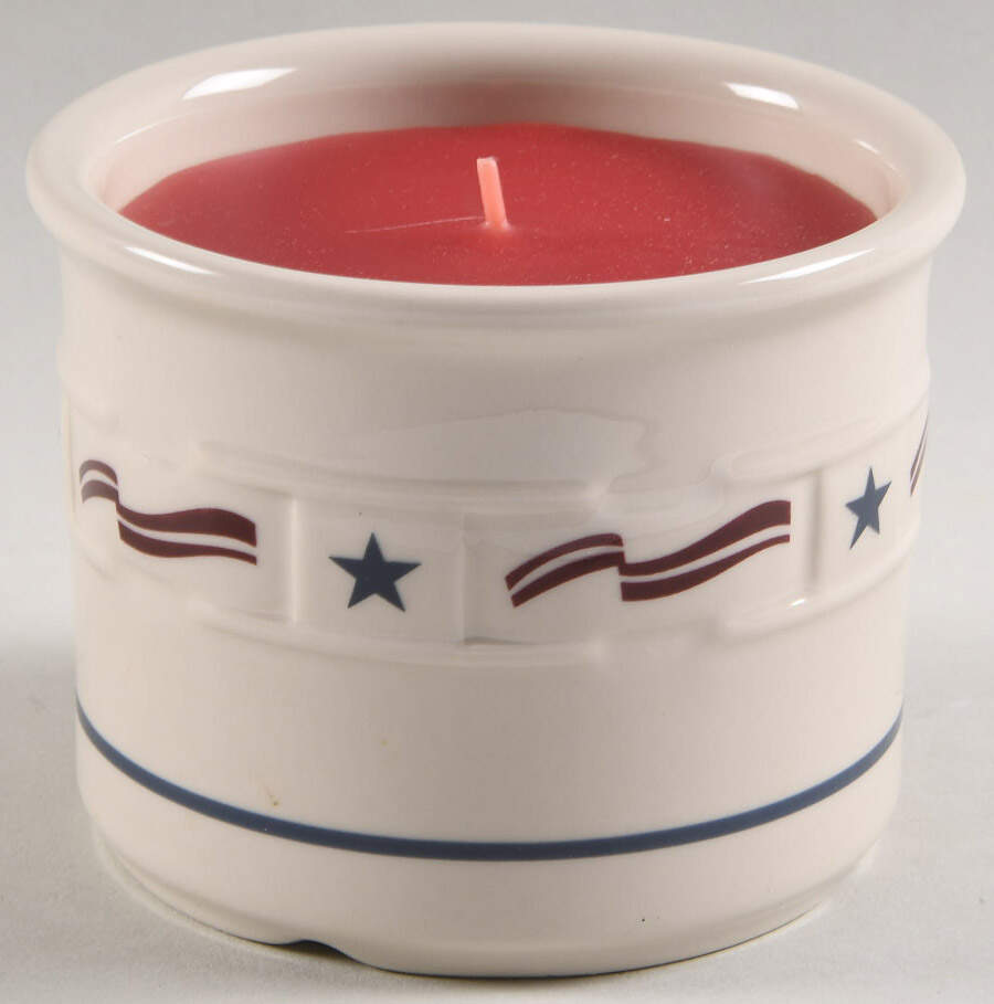 All American Candle Crock by Longaberger-1