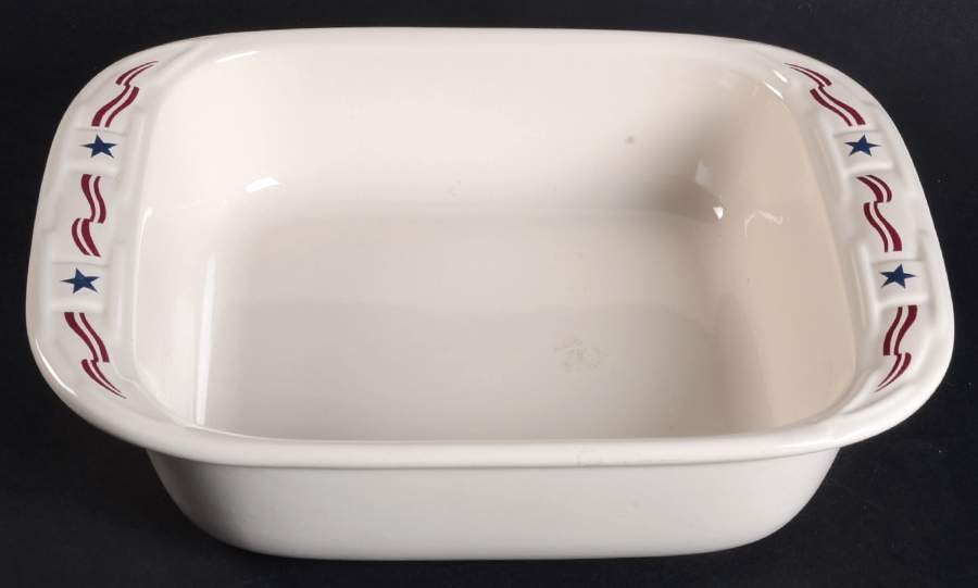 All American 11" Square Baker by Longaberger-1
