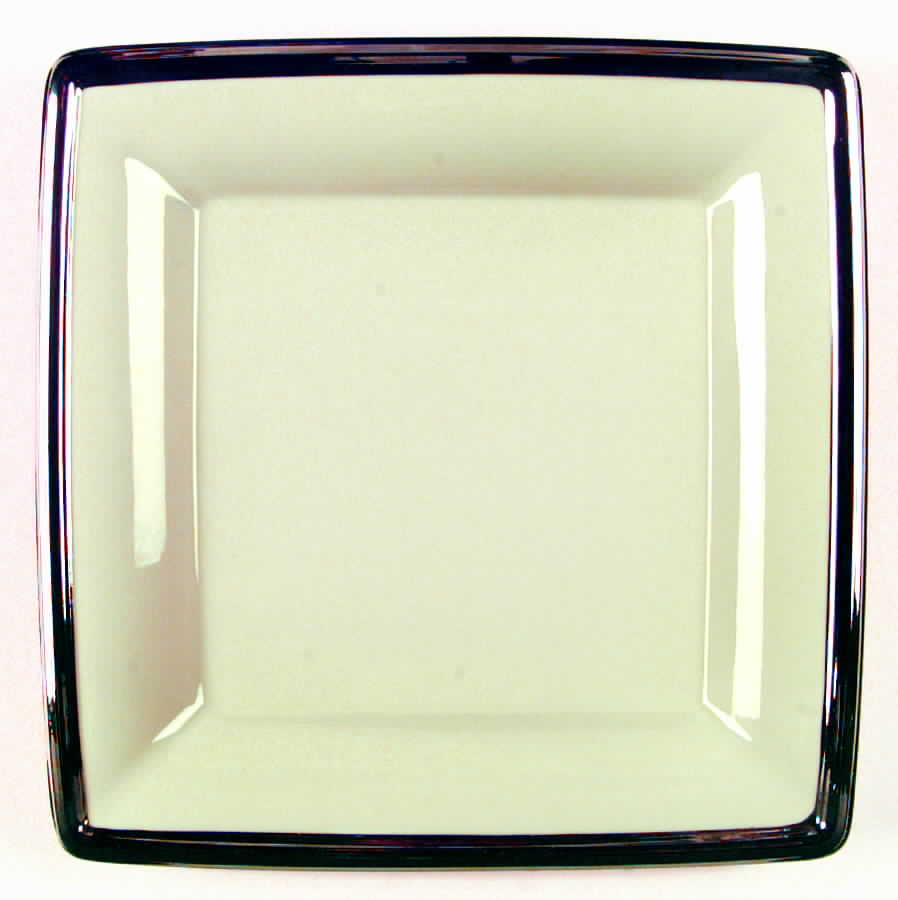 Solitaire Nouveau 13" Square Serving Platter by Lenox-1