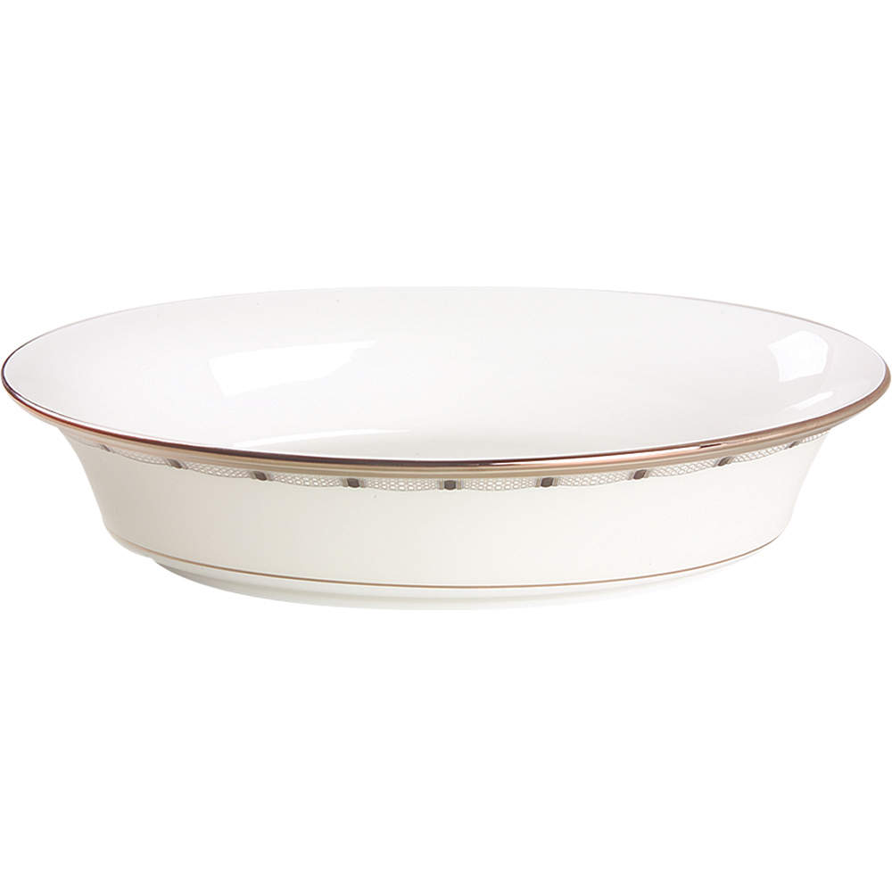 Soiree 10" Oval Vegetable Bowl by Lenox-1
