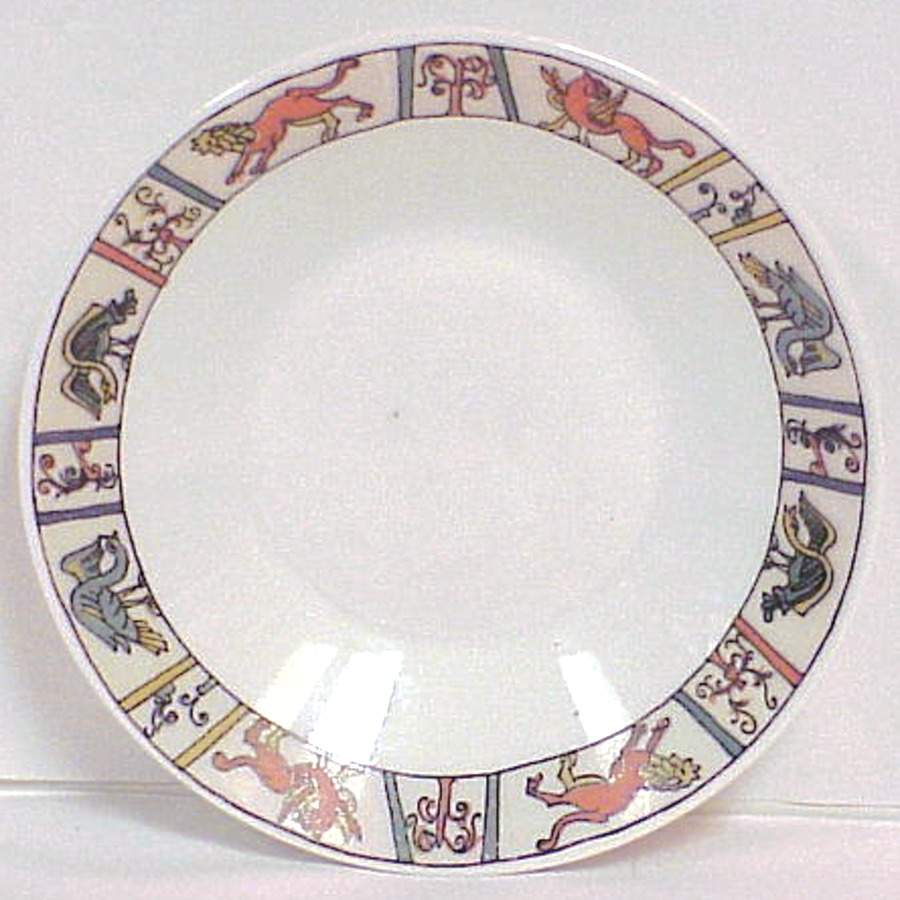Capisserie de Bayeux Rim Cereal Bowl by Porcelaine Industrielle du Limosin-1
