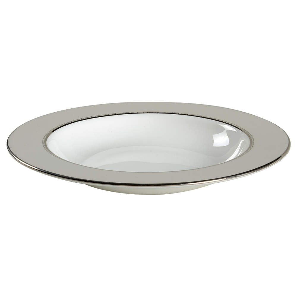 June Lane (Platinum Trim) 9" Soup/Pasta Bowl by Lenox-1