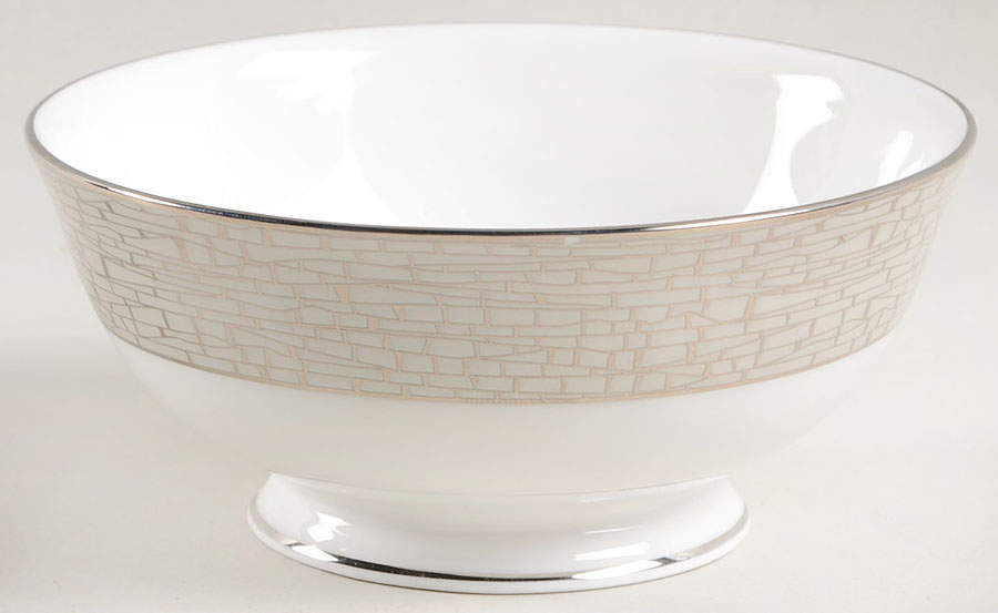 June Lane (Platinum Trim) Fruit/Dessert (Sauce) Bowl by Lenox-1