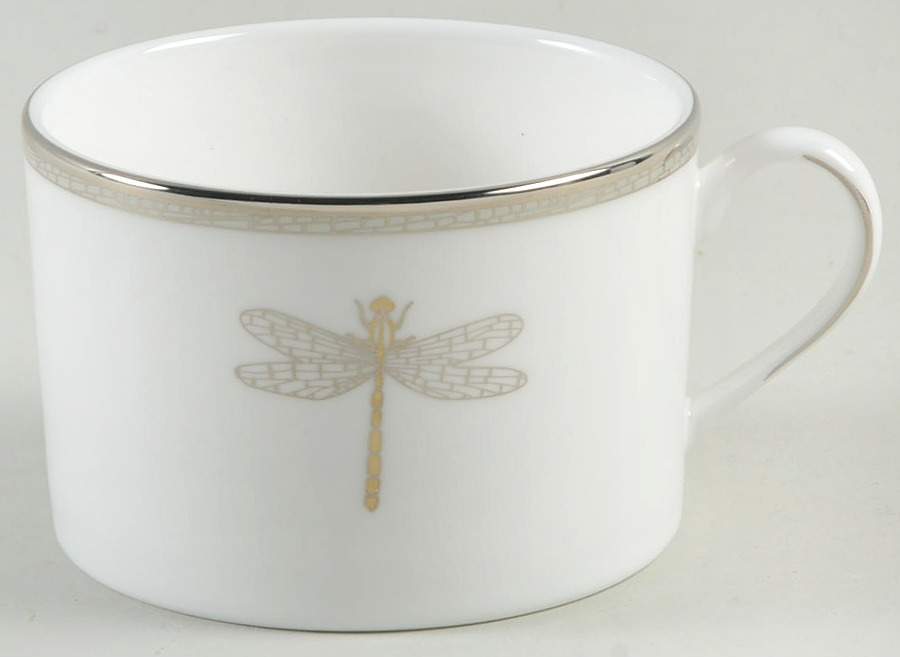June Lane (Platinum Trim) Flat Cup by Lenox-1