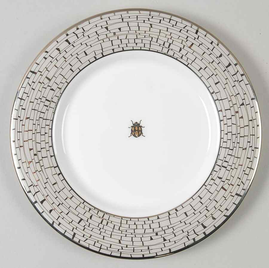June Lane (Platinum Trim) Saucer by Lenox-1