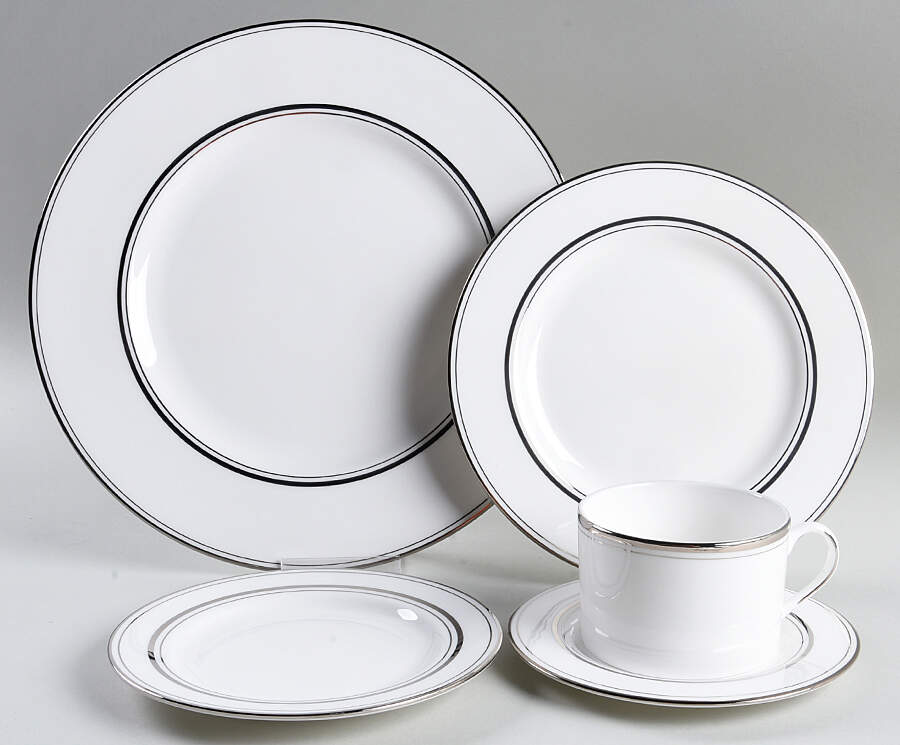 Library Lane Platinum 40 Piece Estate Set by Lenox-1