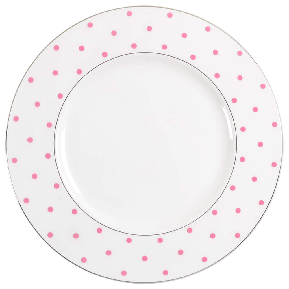 Larabee Road Pink Accent Luncheon Plate by Lenox-1
