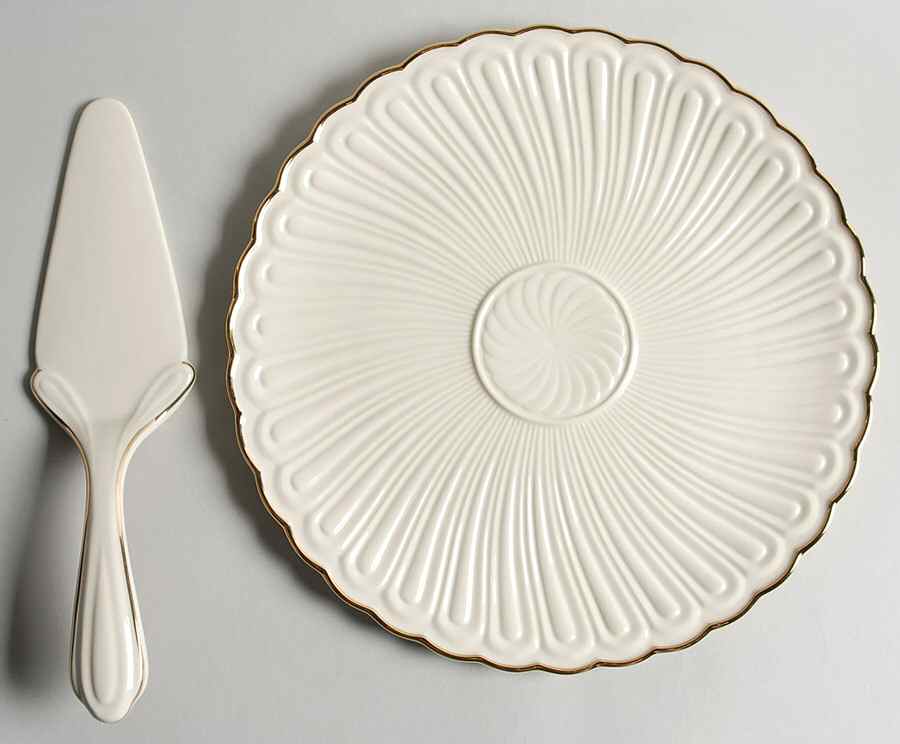 Housewarming Collection Cake Plate and Server (Boxed Set) by Lenox-1