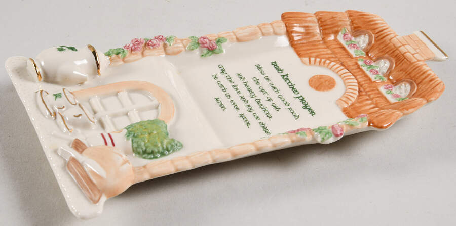 Irish Blessing Spoon Rest/Holder (Holds 1 Spoon) by Lenox-1