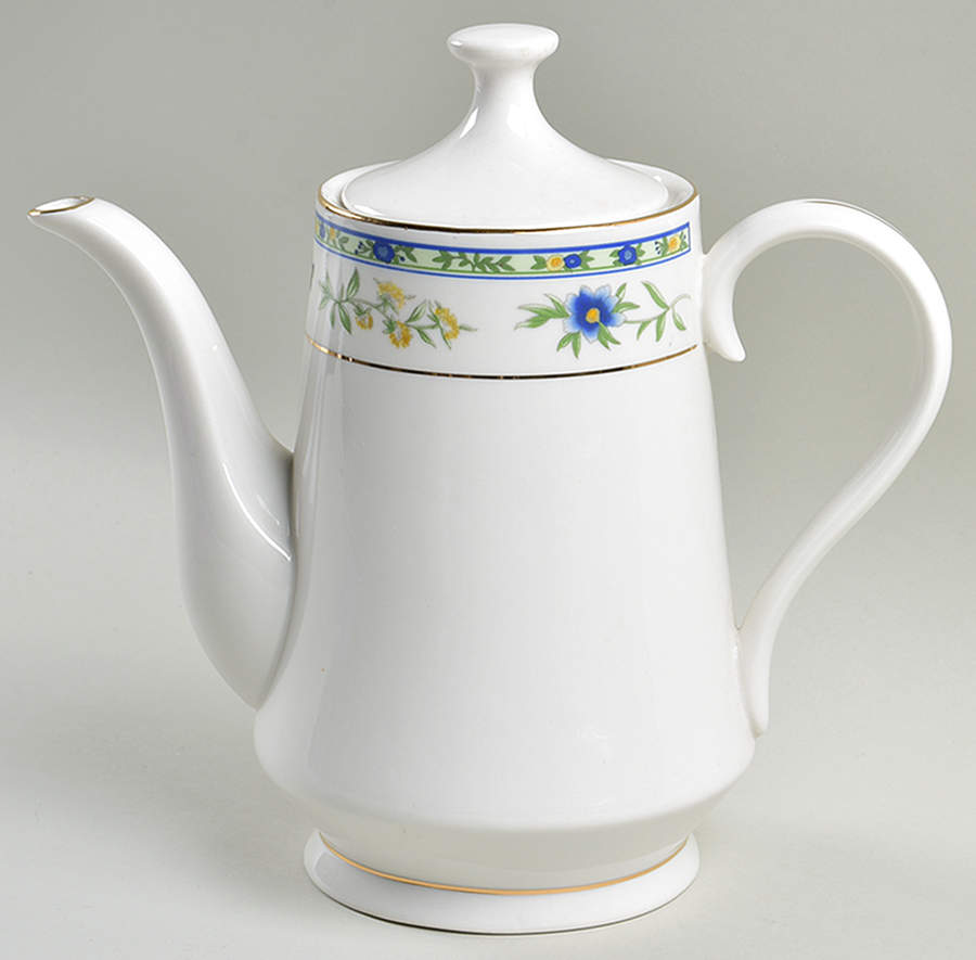 Woodland Butterfly Coffee Pot & Lid by Lynn's China-1