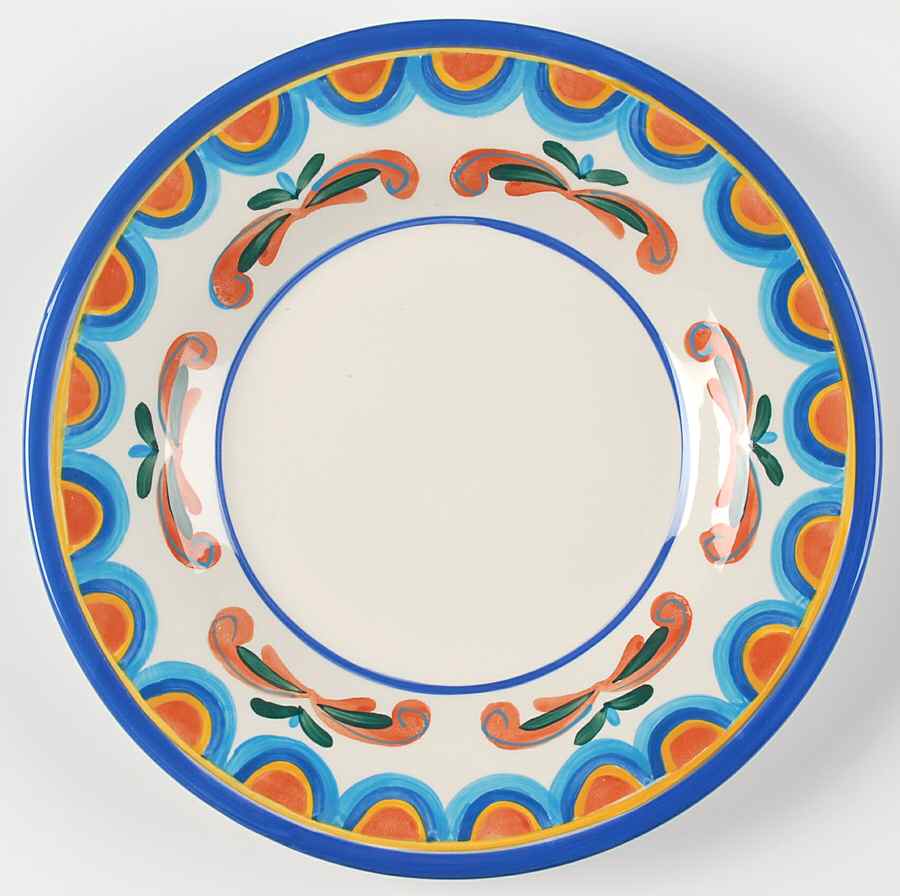Majolica Dinner Plate by Living Art-1