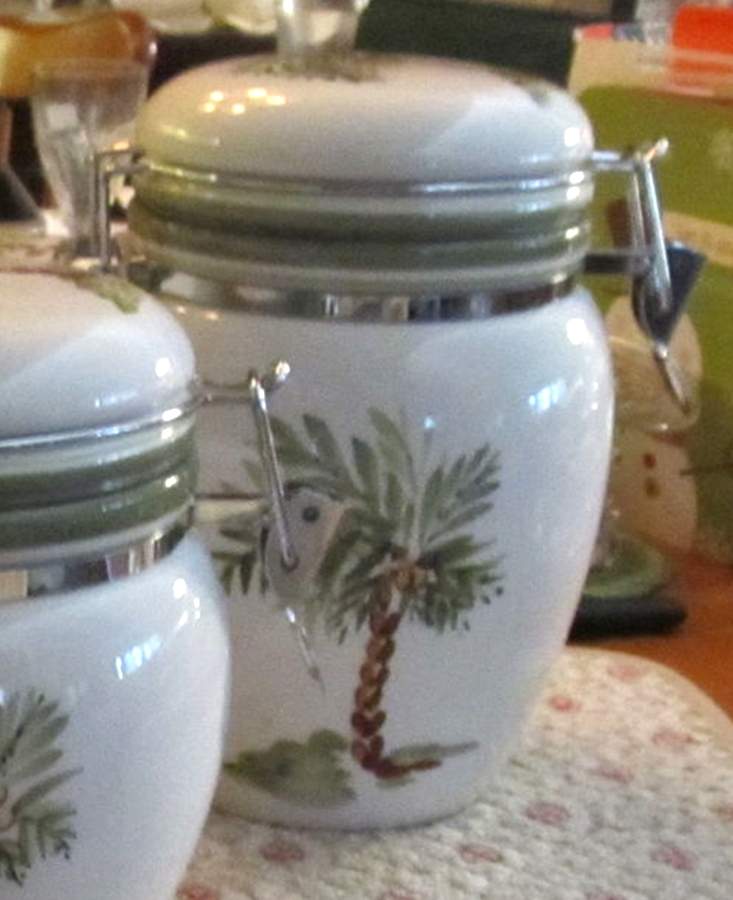 LDE1 7" Storage Jar & Lid by La Mode Decor-1