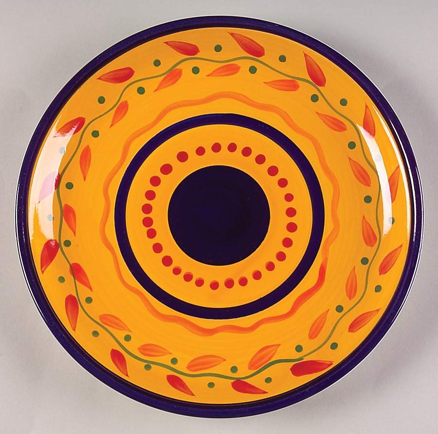 Salsa Salad Plate by Libbey-1
