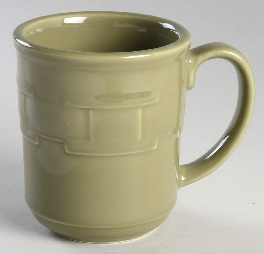 Woven Traditions Sage Mug by Longaberger-1