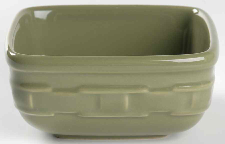 Woven Traditions Sage Square Cereal Bowl by Longaberger-1