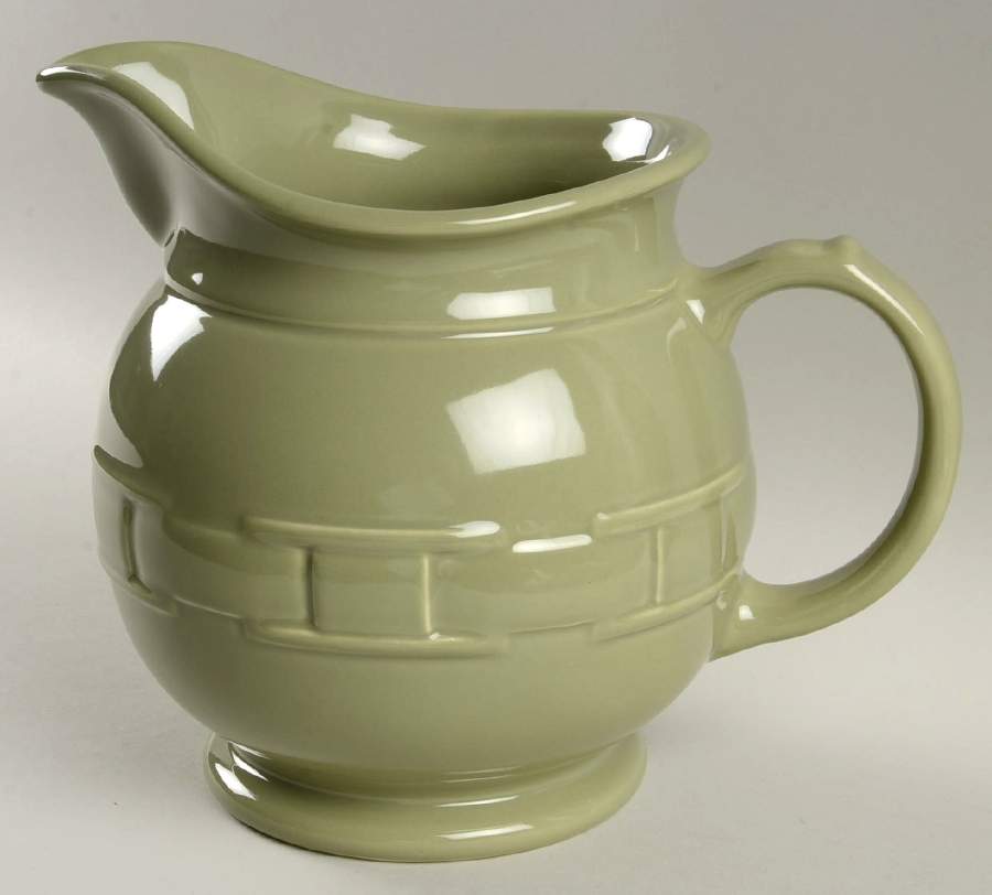 Woven Traditions Sage 78 Oz Pitcher by Longaberger-1