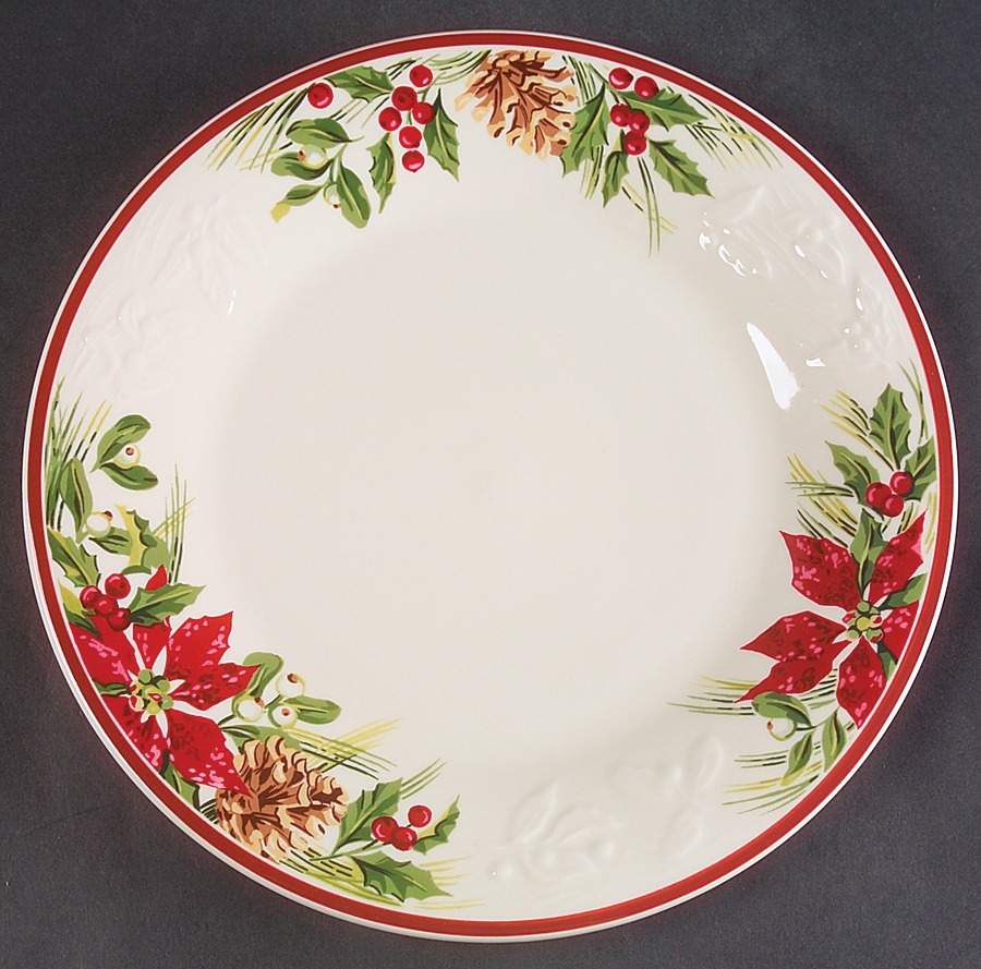 Nature's Garland Dinner Plate by Longaberger-1
