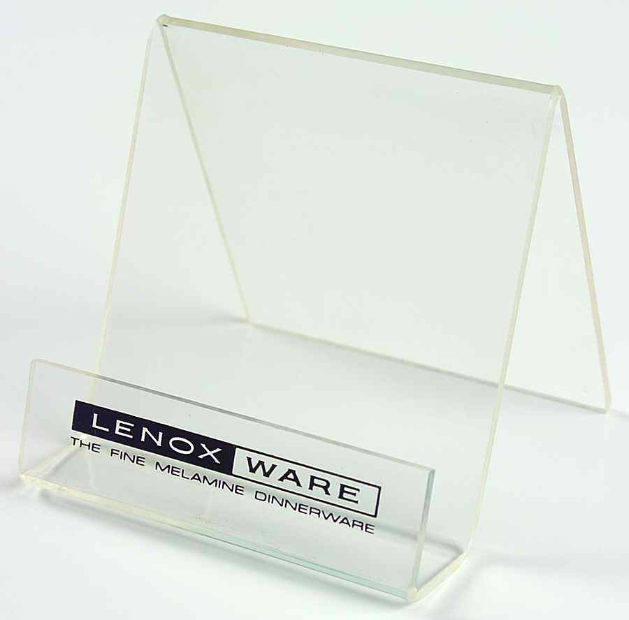 Advertising Signs Plastic Display Stand Advertising Sign by Lenox-1