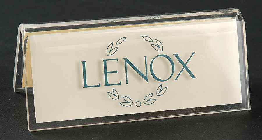 Advertising Signs Lucite Sign 2 by Lenox-1