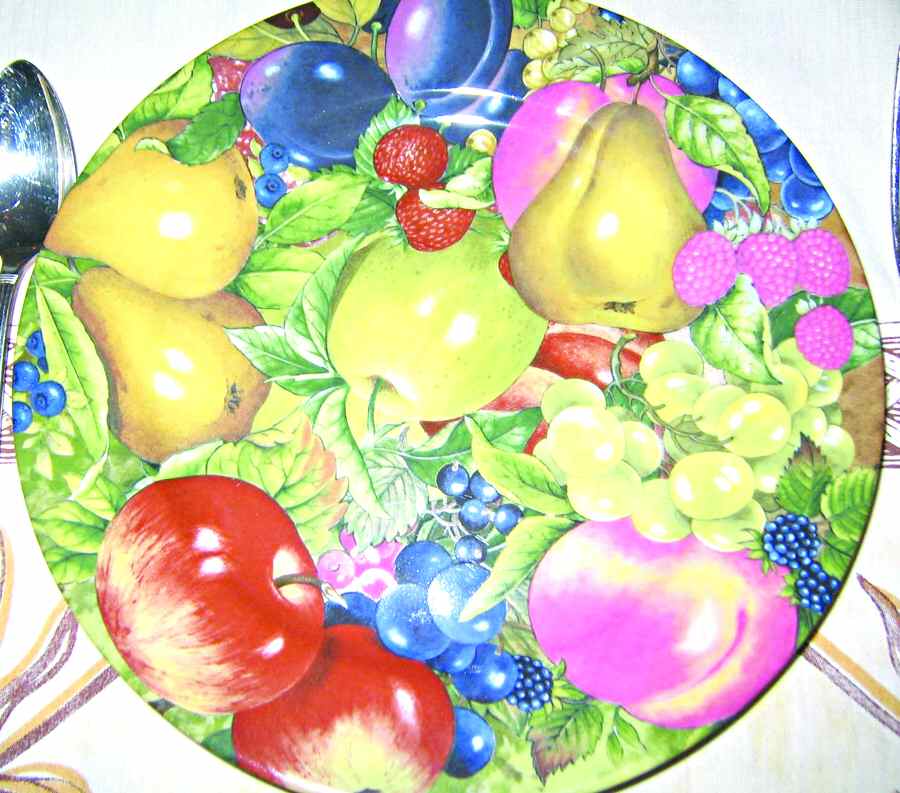 LFL5 Salad Plate by La Reine (France)-1