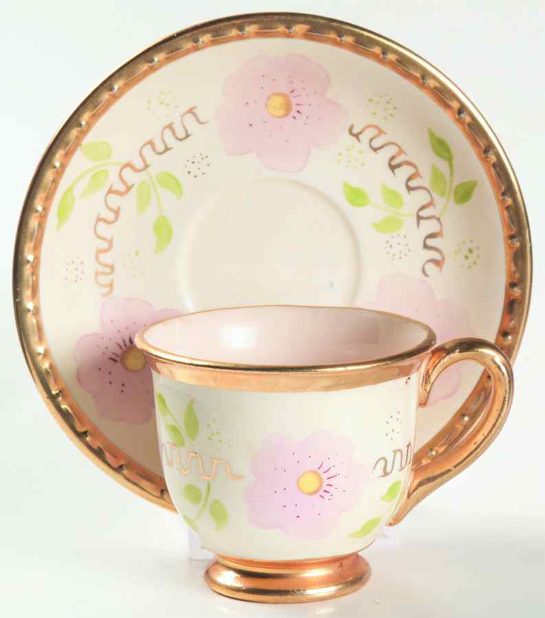 G AD 102 Footed Demitasse Cup & Saucer Set by Le Noir-1