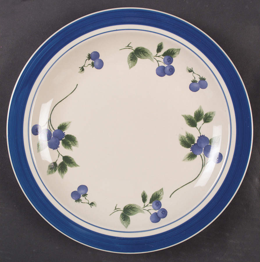 Blueberry Dinner Plate by LL Bean-1