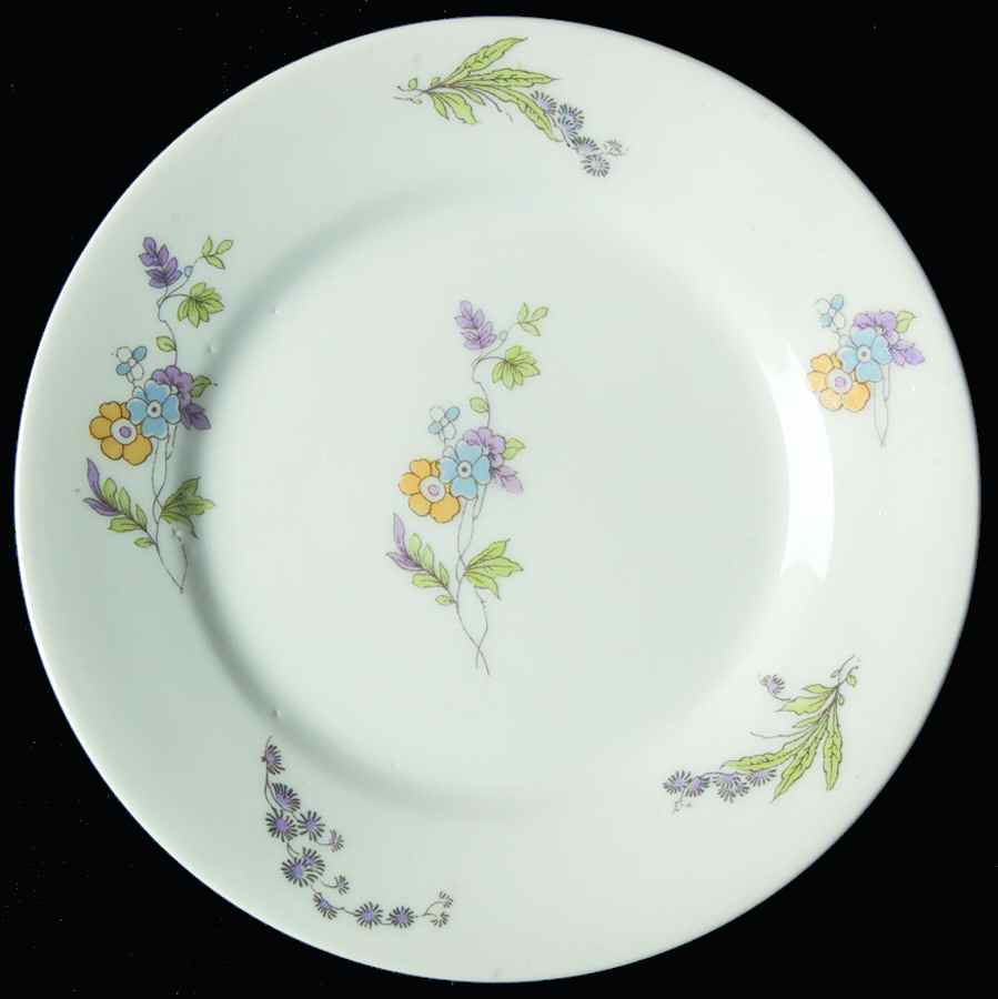 LIO8 Bread & Butter Plate by Limoges Florale-1