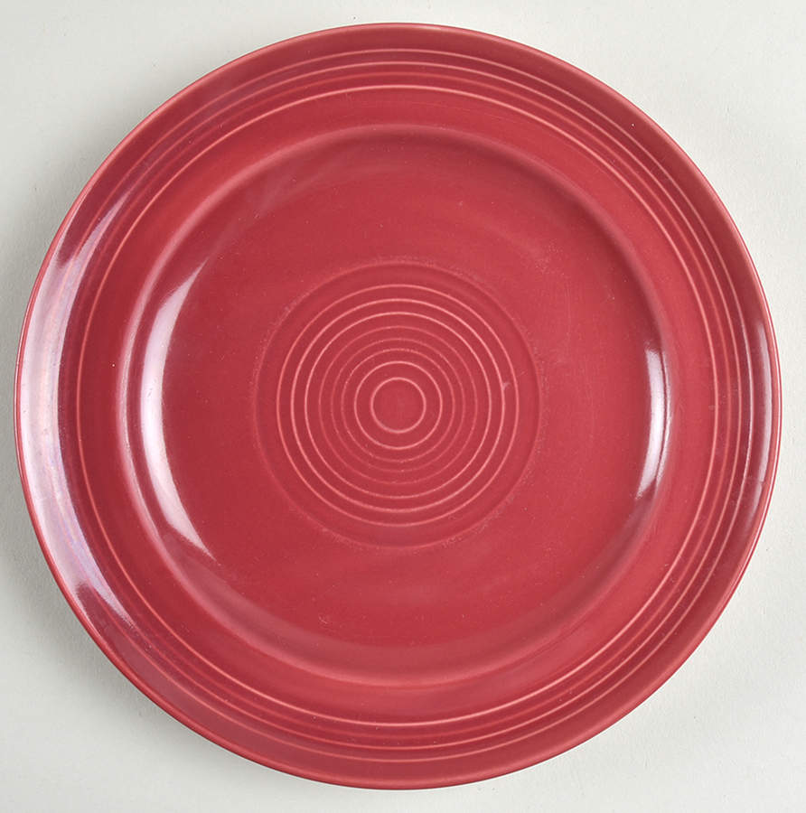 Concentrix Burgundy Salad Plate by Lynn's China-1