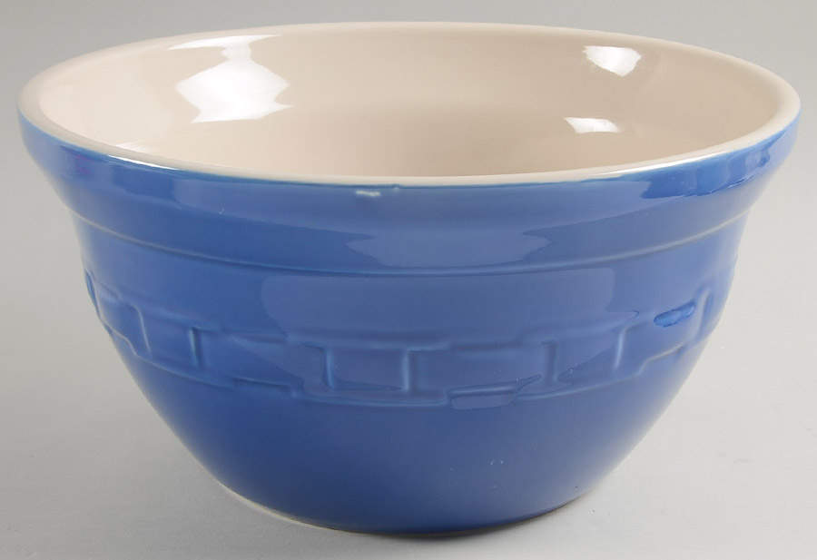 Woven Traditions Cornflower 11" Mixing Bowl by Longaberger-1
