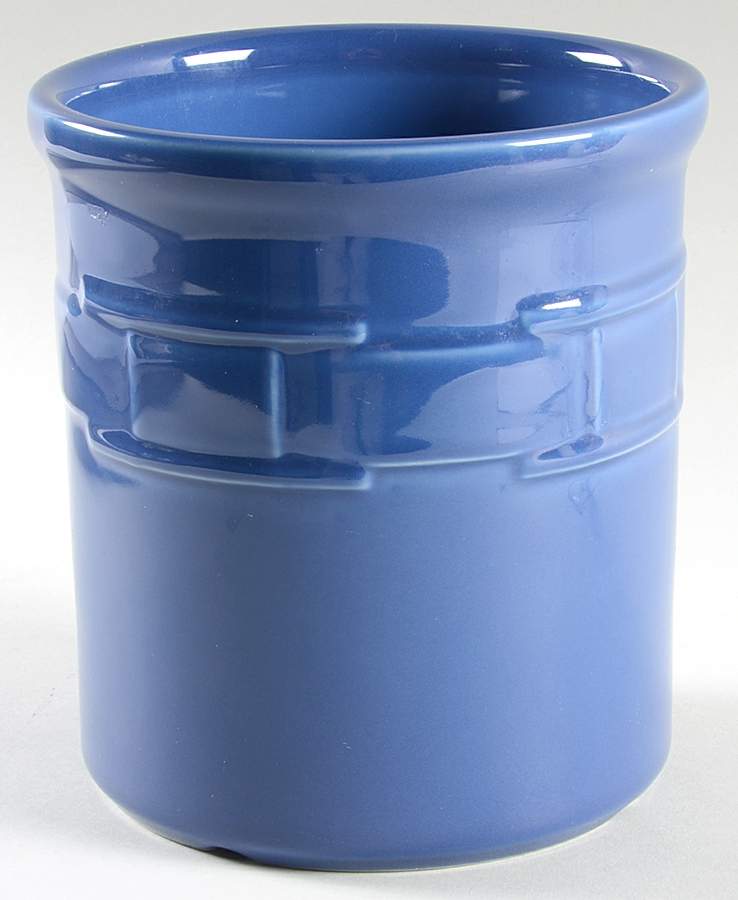 Woven Traditions Cornflower 2 Quart Utensil/Pickling Crock by Longaberger-1